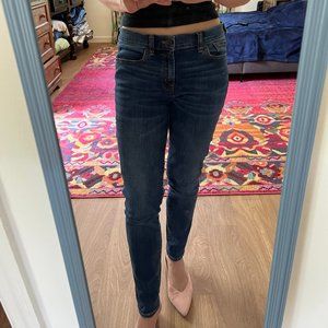 J. Crew (size 28) women's stretch jeans skinny/straight